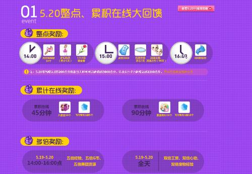 今天炫舞整點和在線有什么送